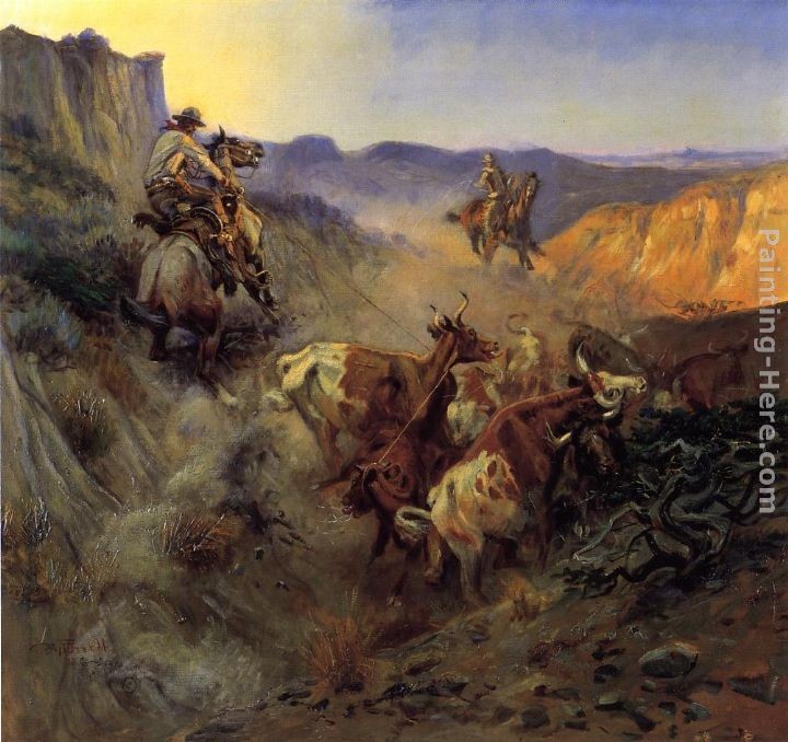 Charles Marion Russell The Slick Ear